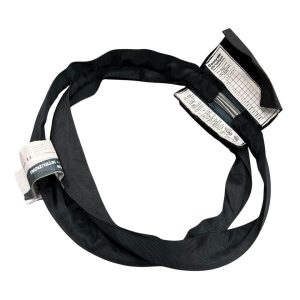 Élingue noire armée Steelflex pour rigging et spectacle